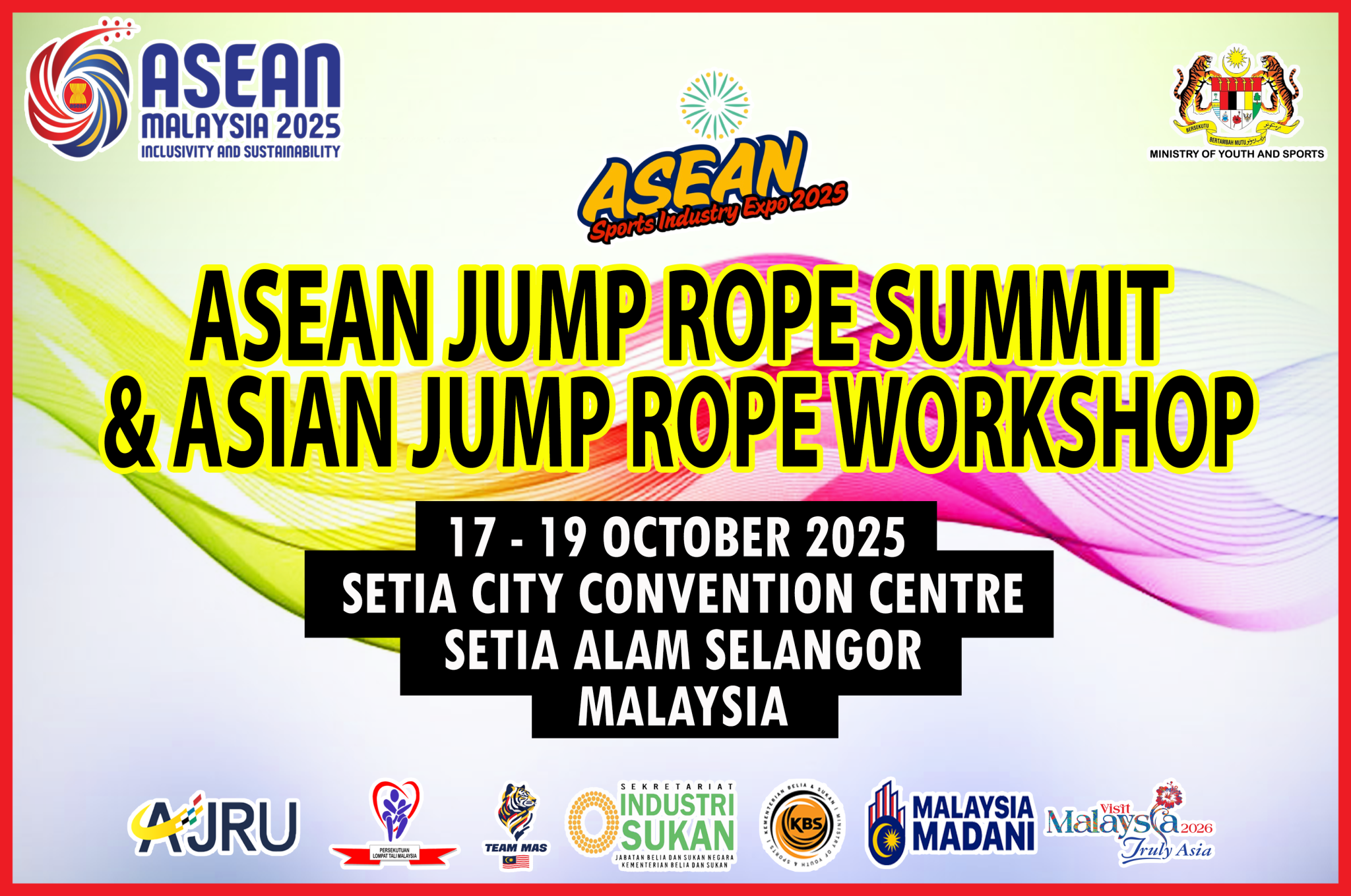 Asean Jump Rope Summit & Asian Jump Rope Workshop – Persekutuan Lompat ...